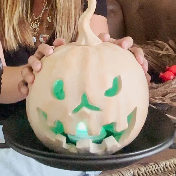 Multi-color LED Jack-O-Lantern With Bracket Option | Our "Fall" Signs Of The Seasons Edition