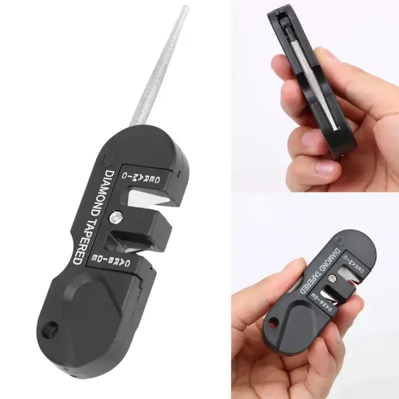 Multifunctional Keychain Knife Sharpener