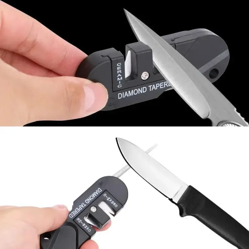 Multifunctional Keychain Knife Sharpener