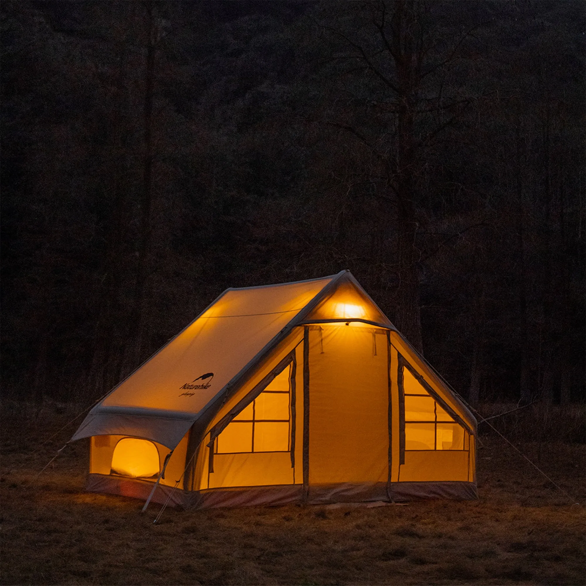 Naturehike Khaki Inflatable Air Gen 6.3 Cost-efficient Cotton Tent Popular choice