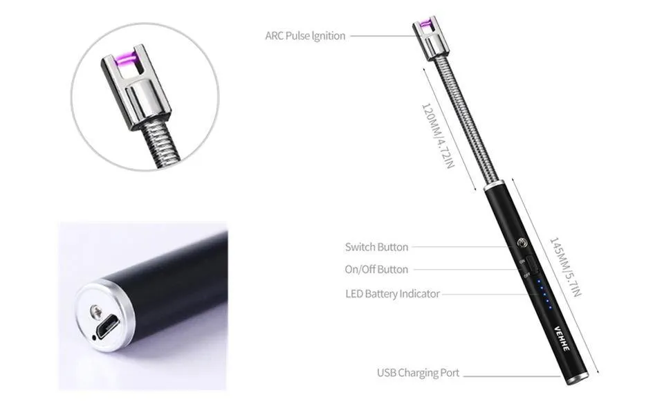 New Rechargeable Electric ARC Lighter™