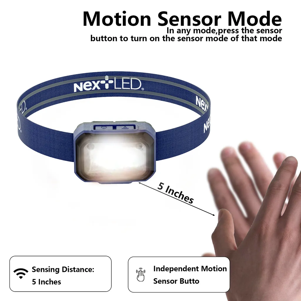 NextLED Motion Sensing Detailing Headlamp