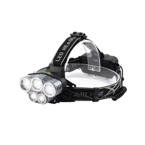 NightFury 20K Tactical LED Headlamp – USB Rechargeable, Multi-Beam Precision