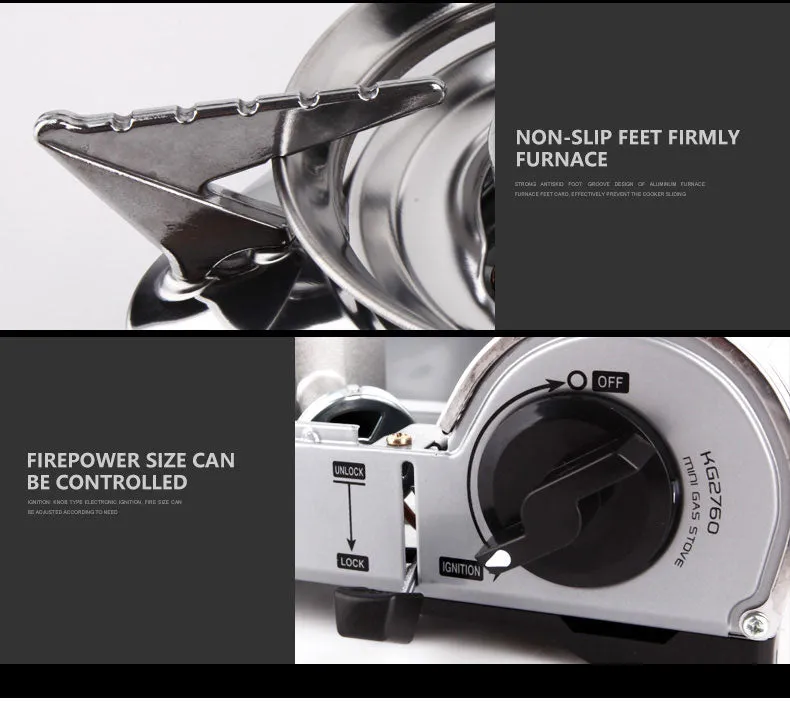 No-hassle exchange Stove Special edition sale Lightweight  Windproof