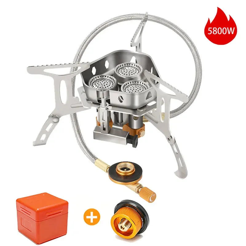 Outdoor Camping  Head Stove Portable Windproof Stove Camping Picnic