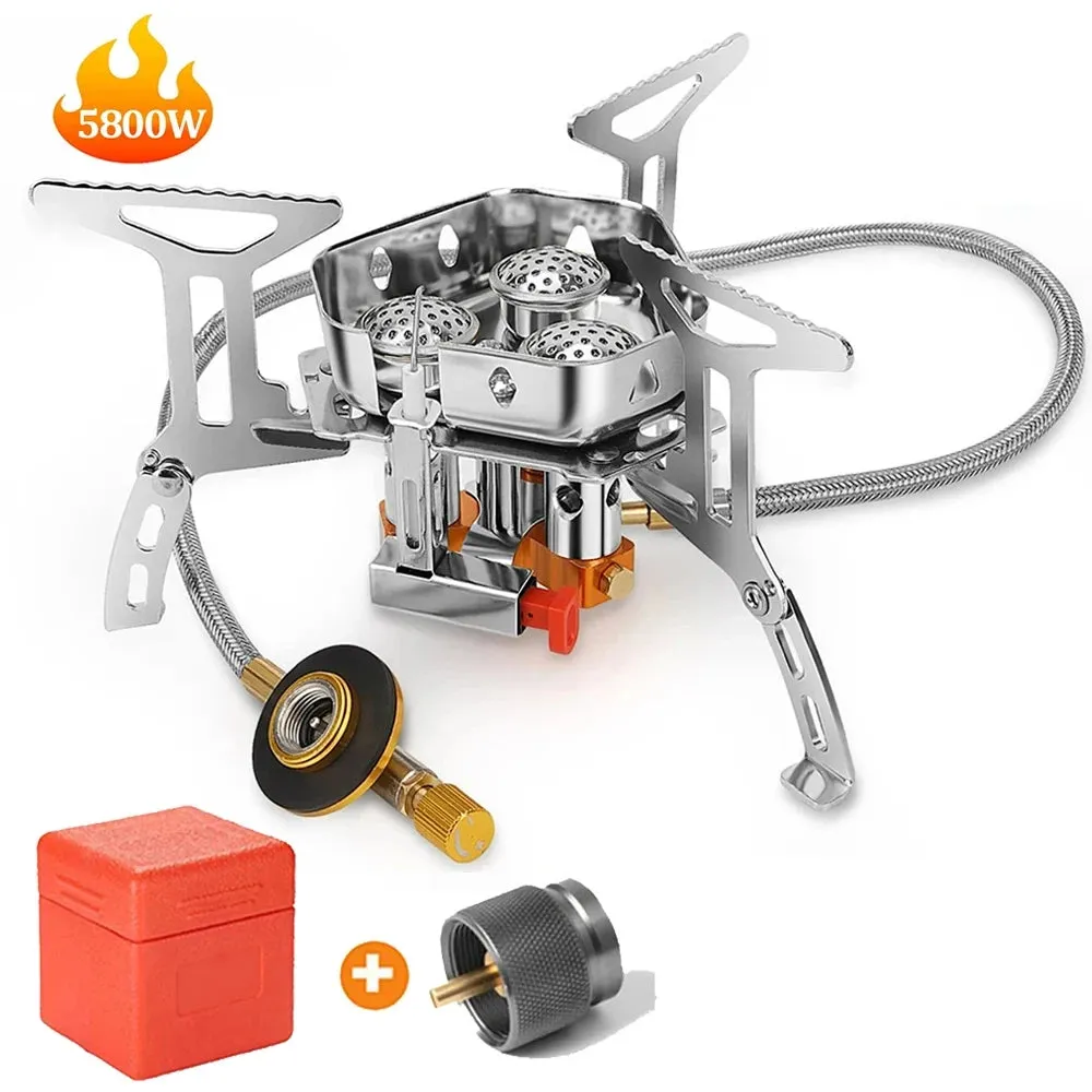 Outdoor Camping  Head Stove Portable Windproof Stove Camping Picnic