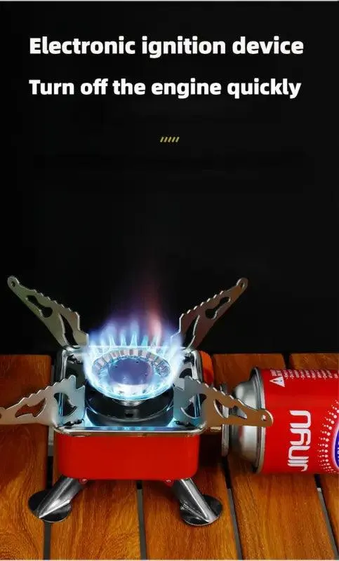 Outdoor Mini Square Folding Gas Stove