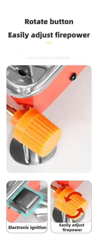 Outdoor Mini Square Folding Gas Stove