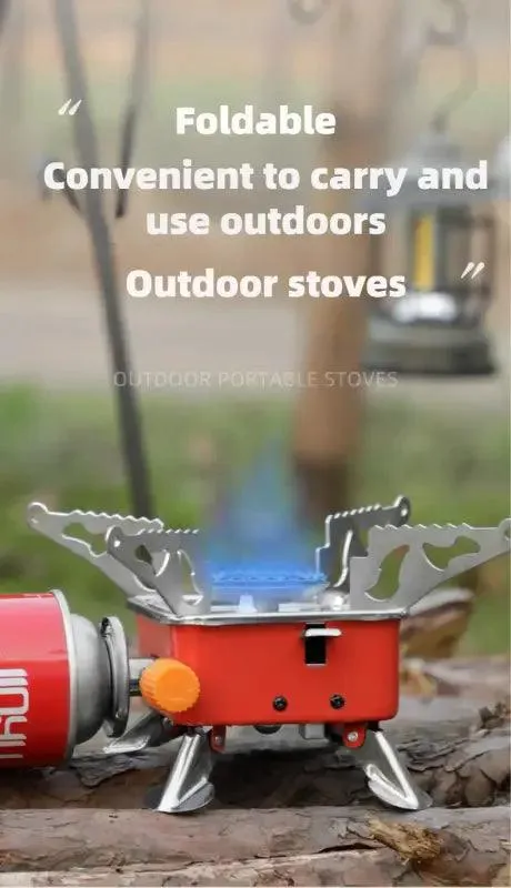 Outdoor Mini Square Folding Gas Stove