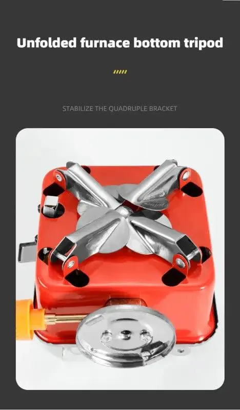 Outdoor Mini Square Folding Gas Stove