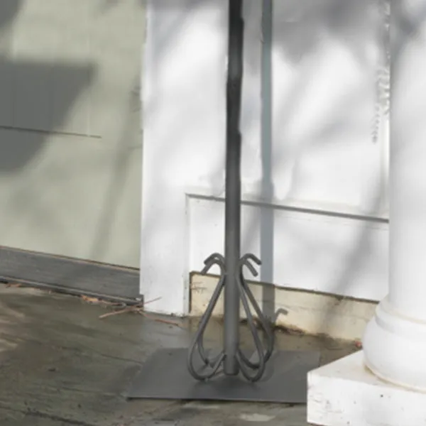 Oversized 67 Inch European Iron Street Lantern