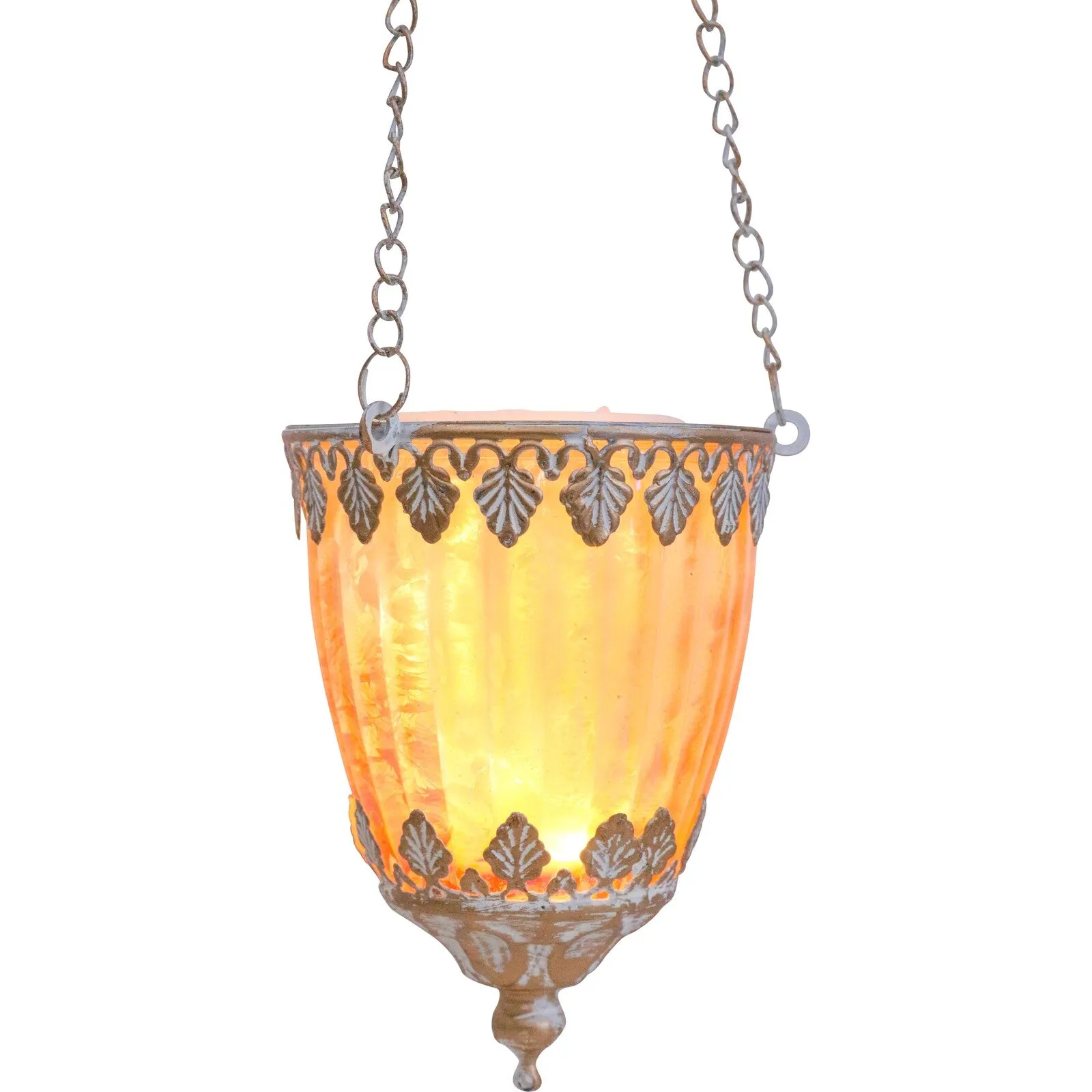 Pink Curve Hanging LED
