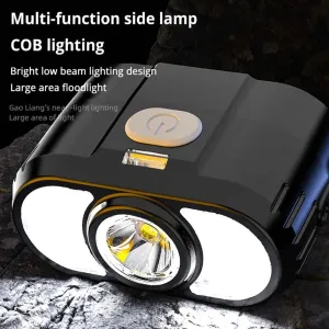 Portable Camping Order now Flashlight IPX4 150LM With Rechargeable Magnet Quick resolution Lamp Headlamp Work Waterproof Camping