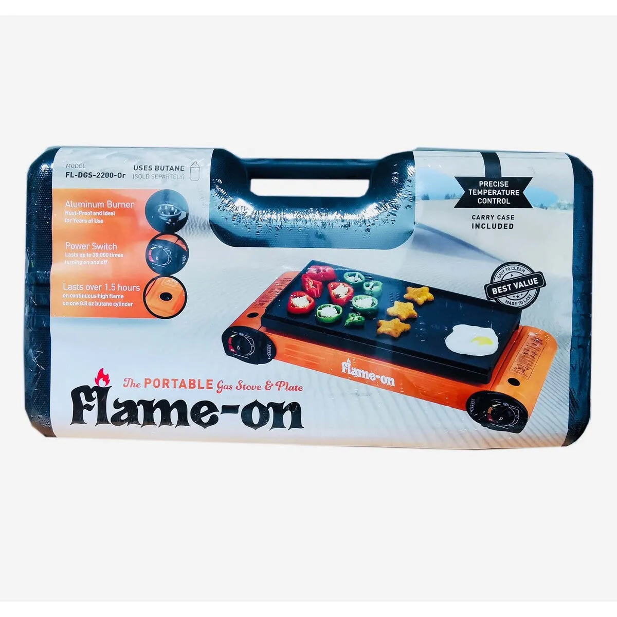 Portable Double Gas Stove