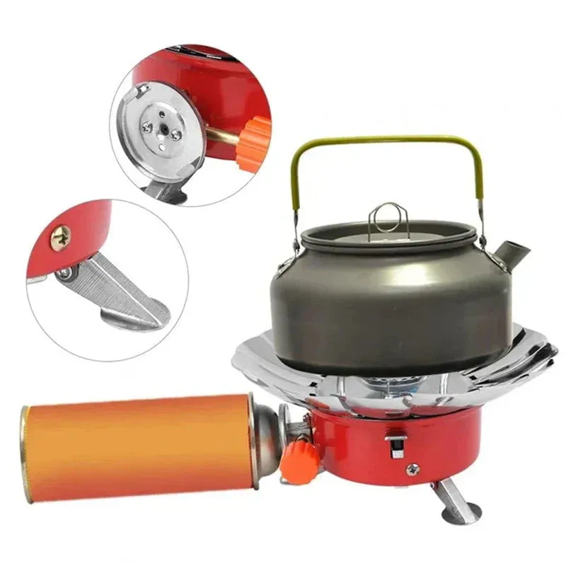 Portable - Fall discount foldable, and Lotus gas Cylinder Stove with Enormous discount Small Square