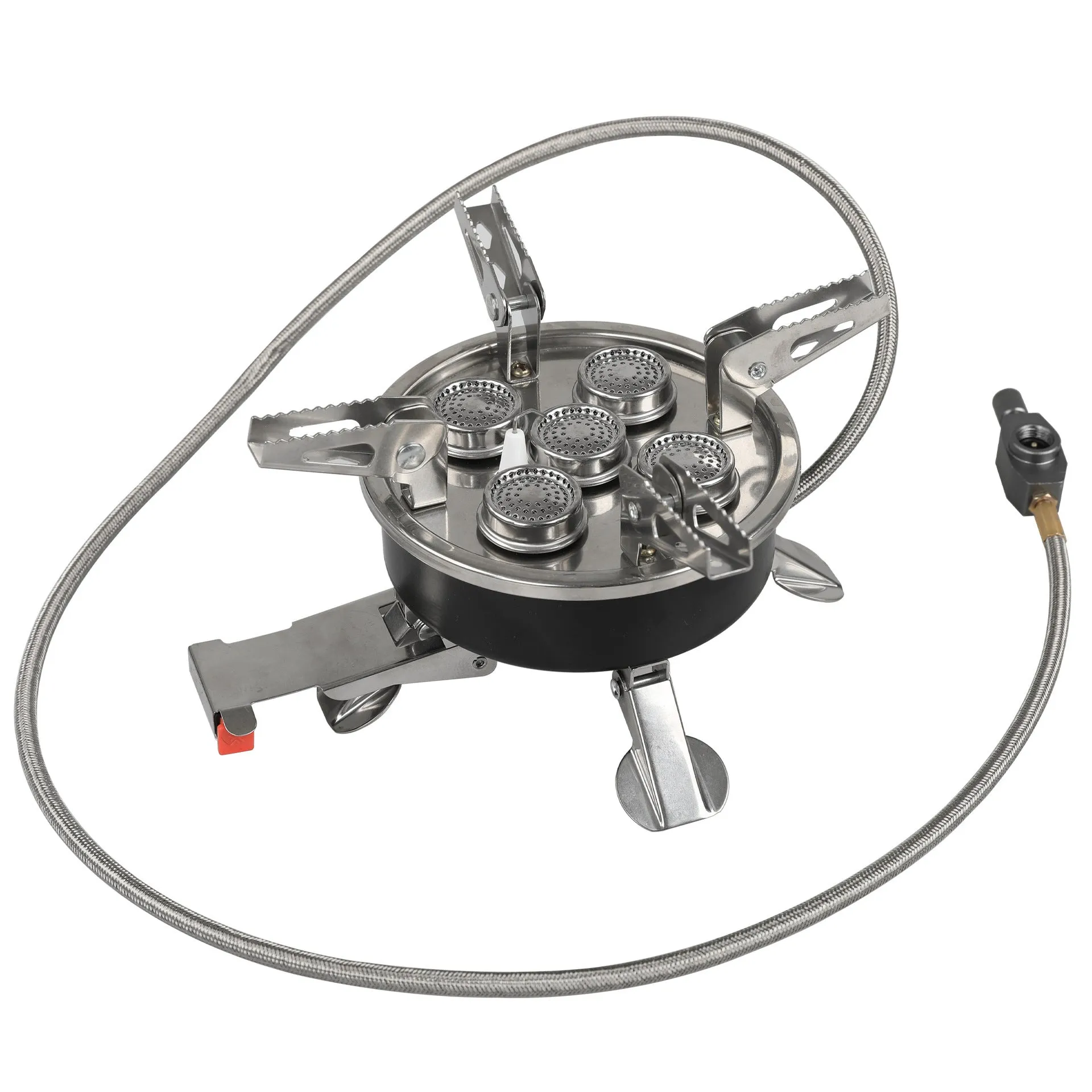 Portable Foldable Camping Split Stove – Adventure-Ready Cooking
