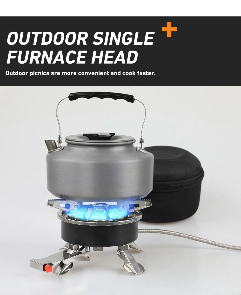 Portable Foldable Camping Split Stove – Adventure-Ready Cooking