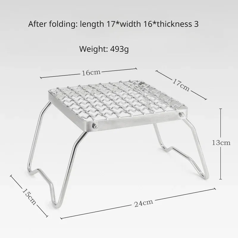 Portable Folding BBQ Grill Stove