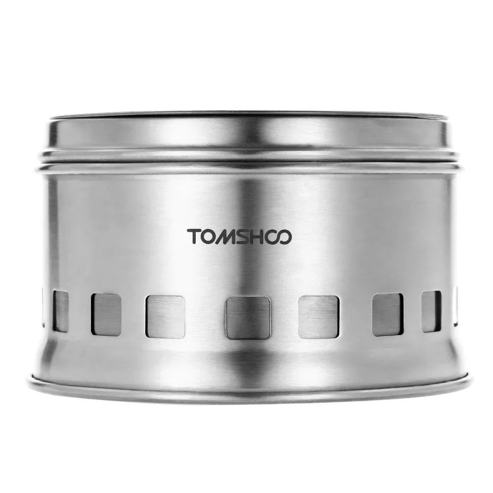 Portable Folding Windproof Wood Burning Stove for Camping & Backpacking