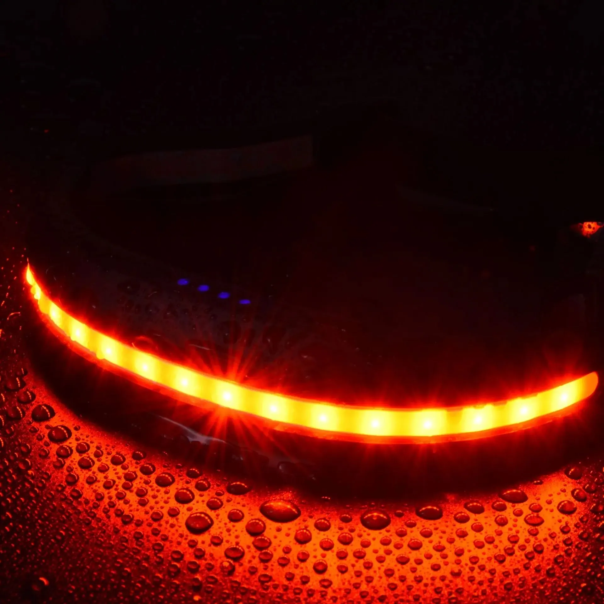 Portable LED Headlamp Dual Light Red/White for Camping Fishing Running Outdoor