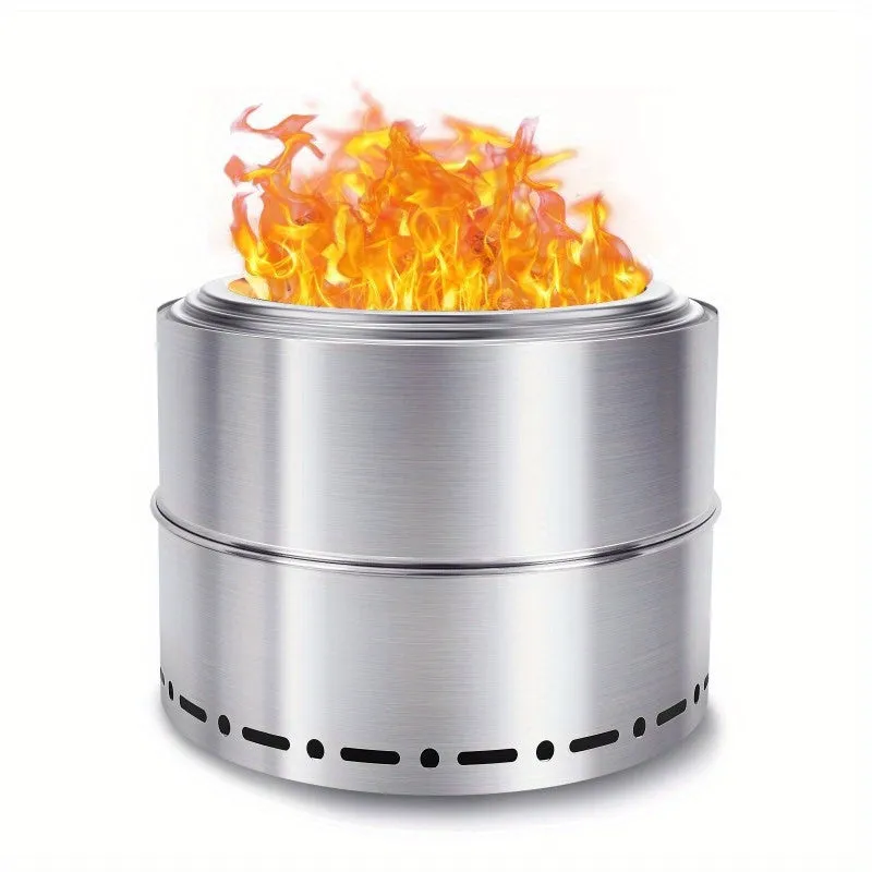 Portable Smokeless Split Stainless Steel Stove