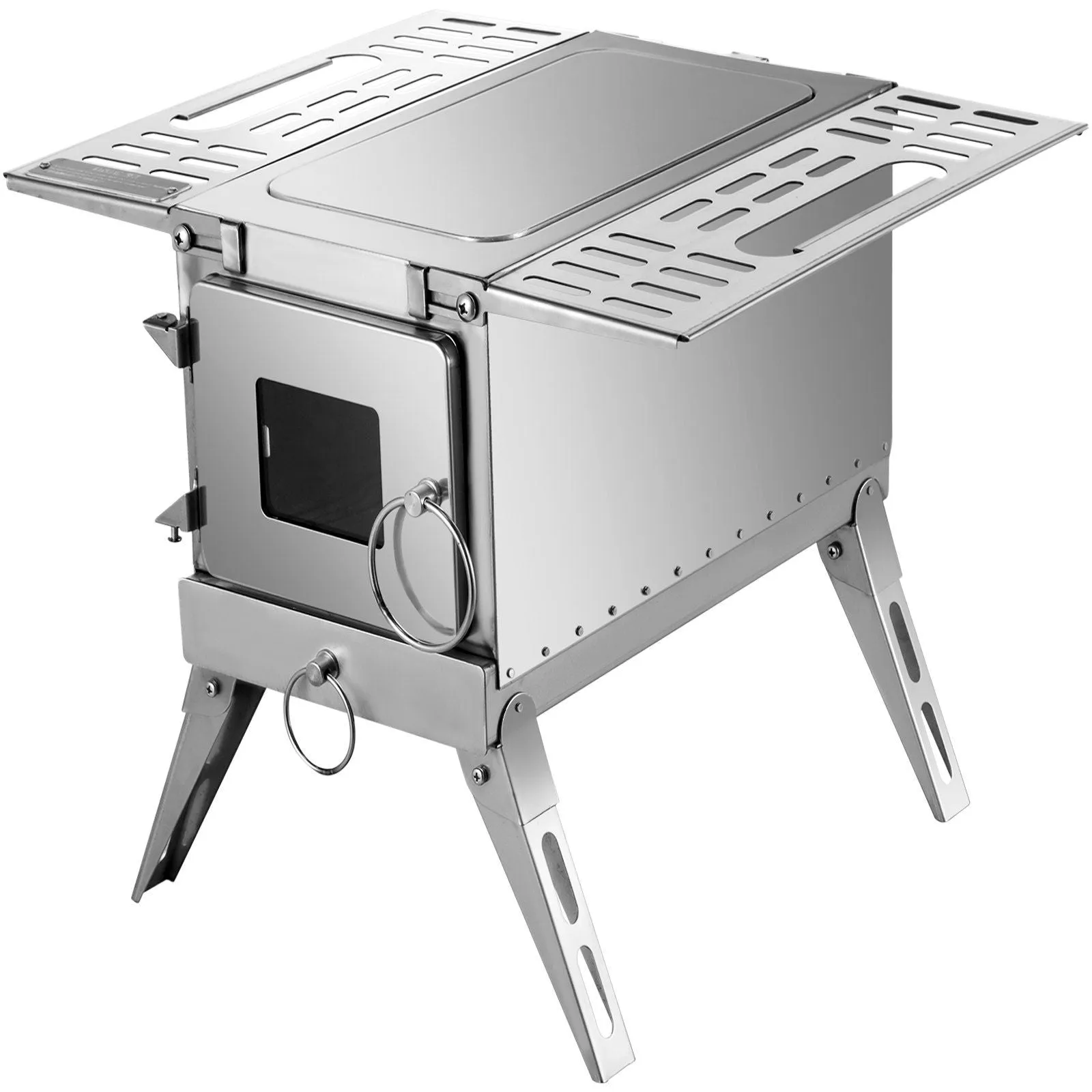 Portable Stainless Steel Wood Burning Stove