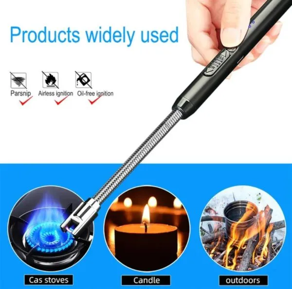 Quick delivery Quality Saver Rechargeable Color ) Combo Of   and ( Arc Gas Stand Stock-clearance | USB Random Deal Burner Best Burner Gas Lighter Lighter Saver