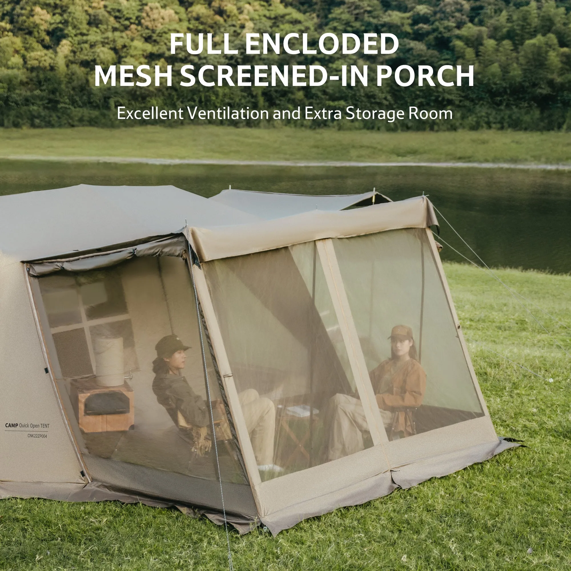 Quick Edition) Tent Village Gen Open Curated collection Naturehike 2 Live chat 13 Brown/Tiblack(Ultimate