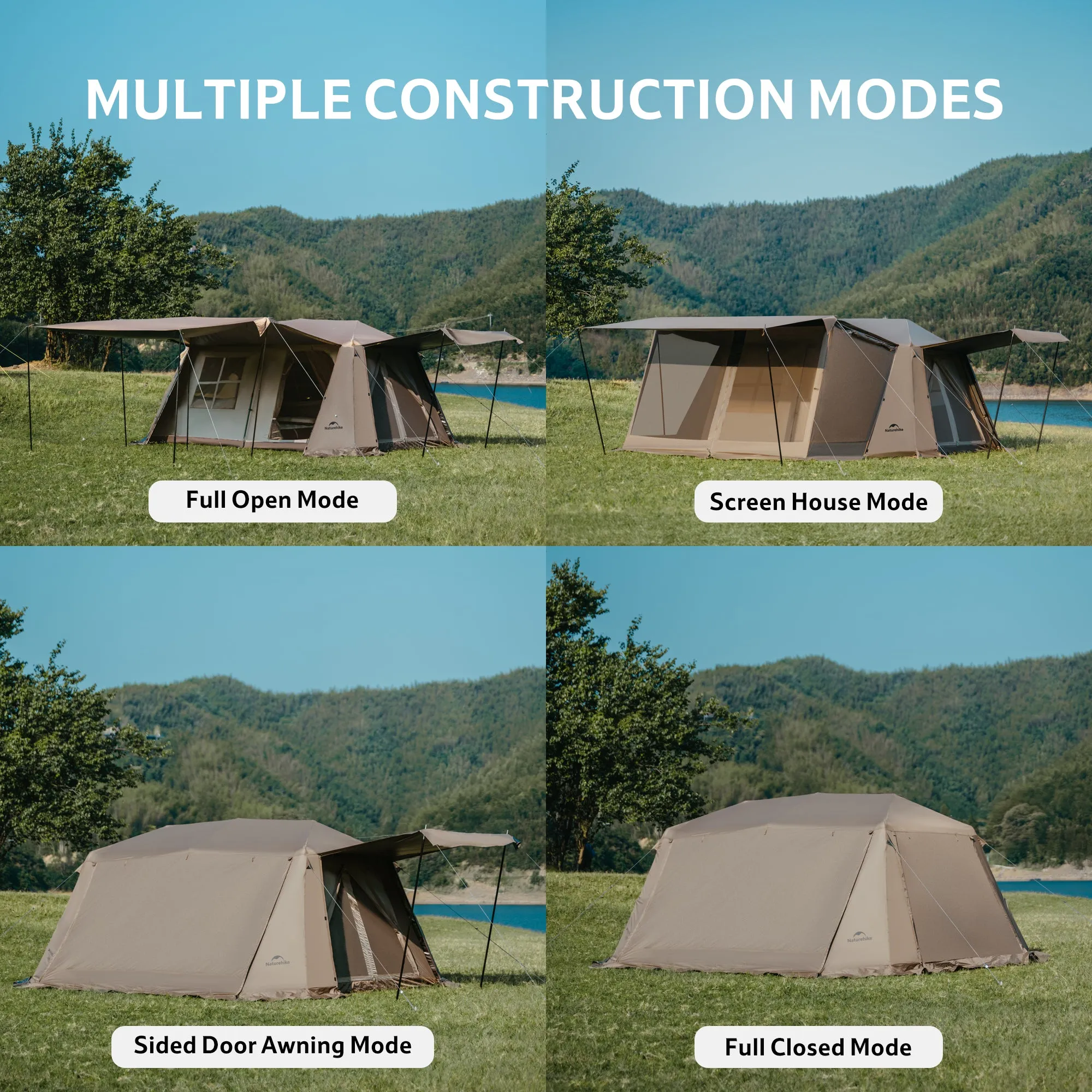 Quick Edition) Tent Village Gen Open Curated collection Naturehike 2 Live chat 13 Brown/Tiblack(Ultimate