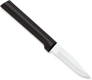 Rada Cutlery Peeling Paring Knife, Black Handle, Pack of 2