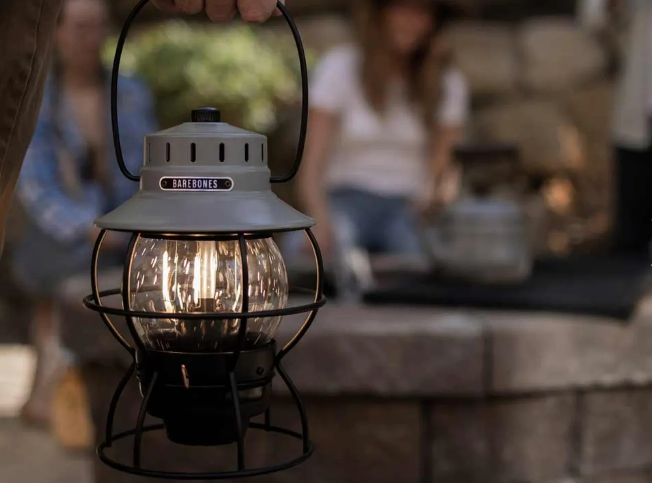 Railroad Lantern | Slate Grey