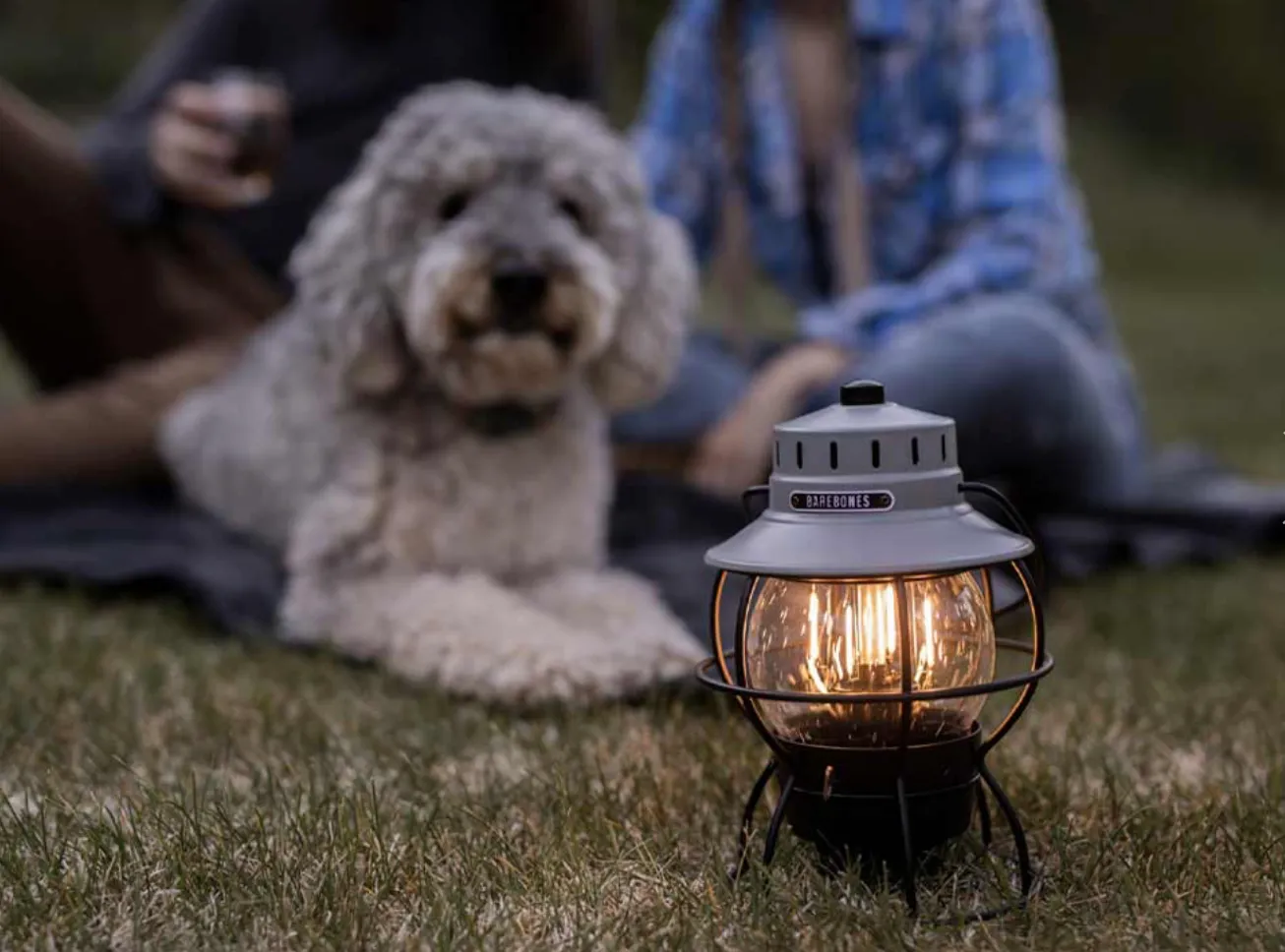 Railroad Lantern | Slate Grey