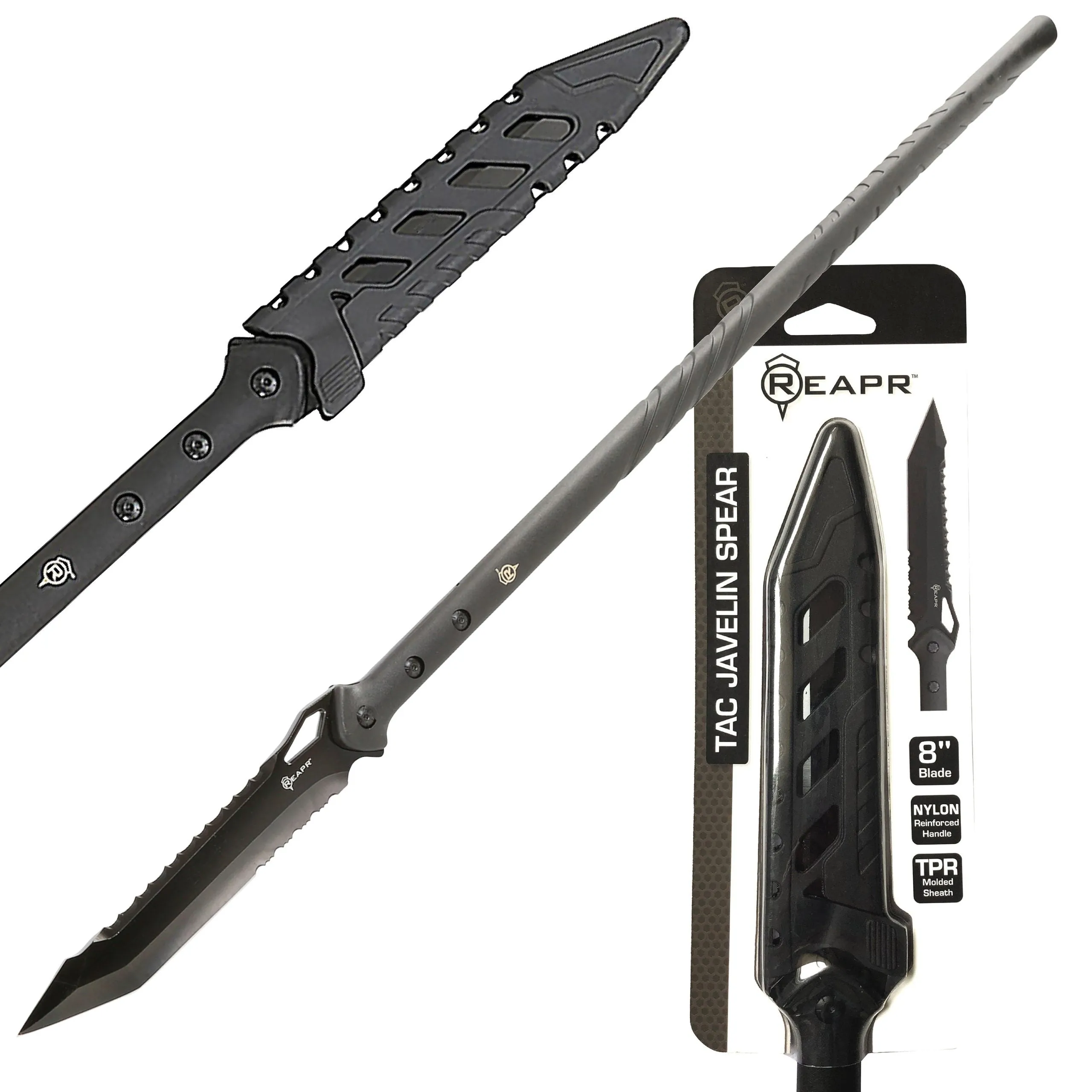 REAPR 11022 Tactical Javelin Serrated Spear