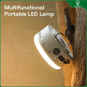 Rechargeable 36W Camping Lantern with Magnet – 700LM LED, 4800mAh Power Bank, 3 Light Modes for Outdoor & Emergency