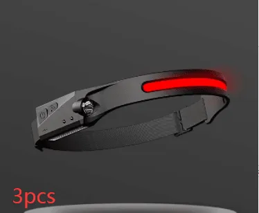 Rechargeable COB LED Induction Headlamp