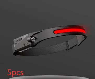 Rechargeable COB LED Induction Headlamp