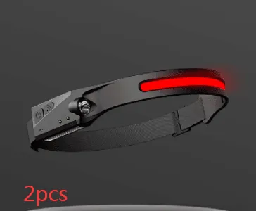 Rechargeable COB LED Induction Headlamp