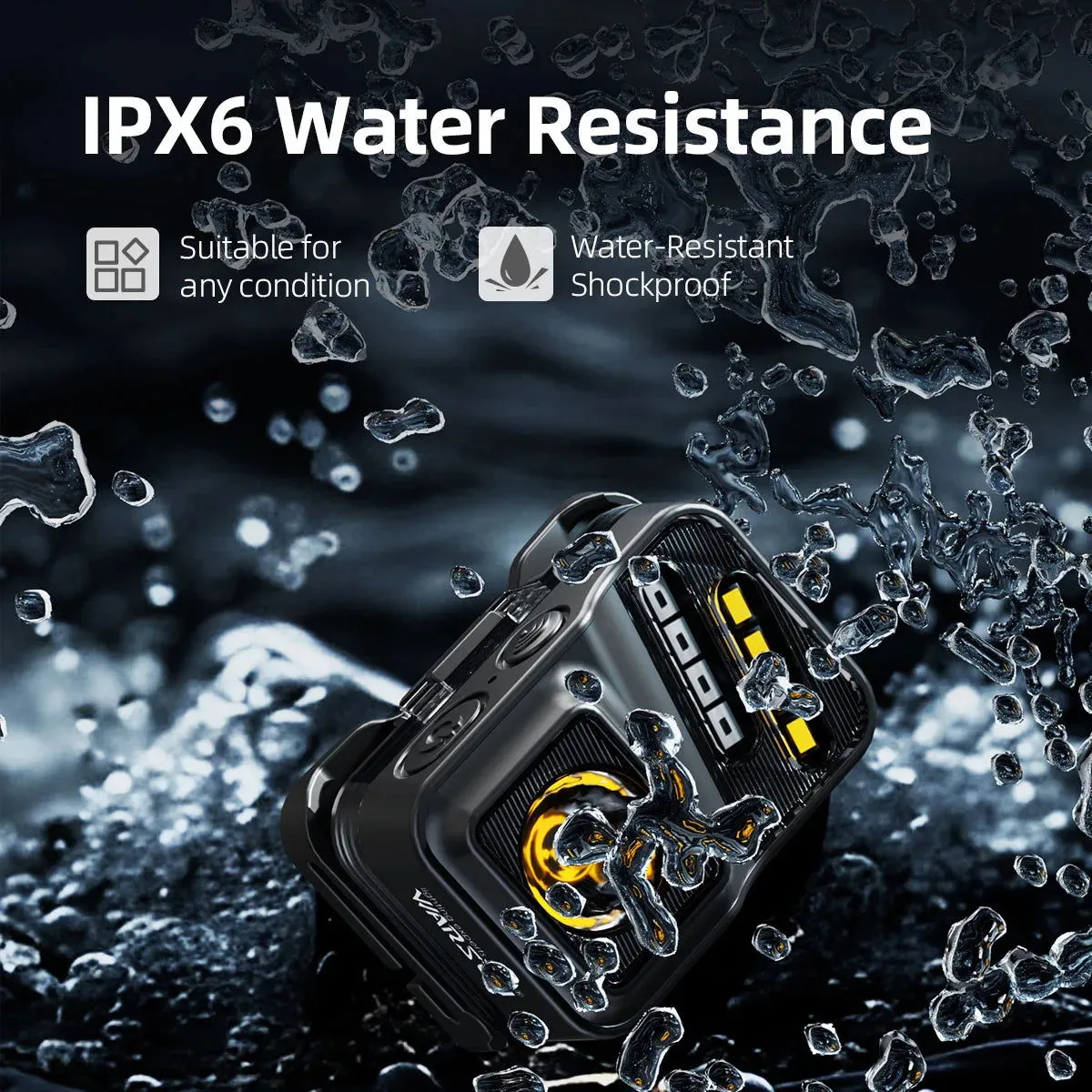 Rechargeable Headlamp, 8-Mode LED Light with Motion Sensor & White/Red Lights for Night Running