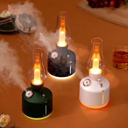 Rechargeable Lantern Humidifier with Adjustable Light