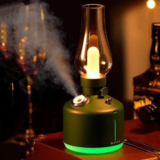 Rechargeable Lantern Humidifier with Adjustable Light