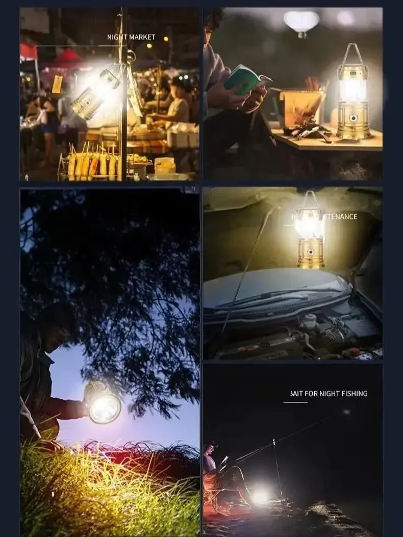 Rechargeable LED Camping Lantern with Long Battery Life
