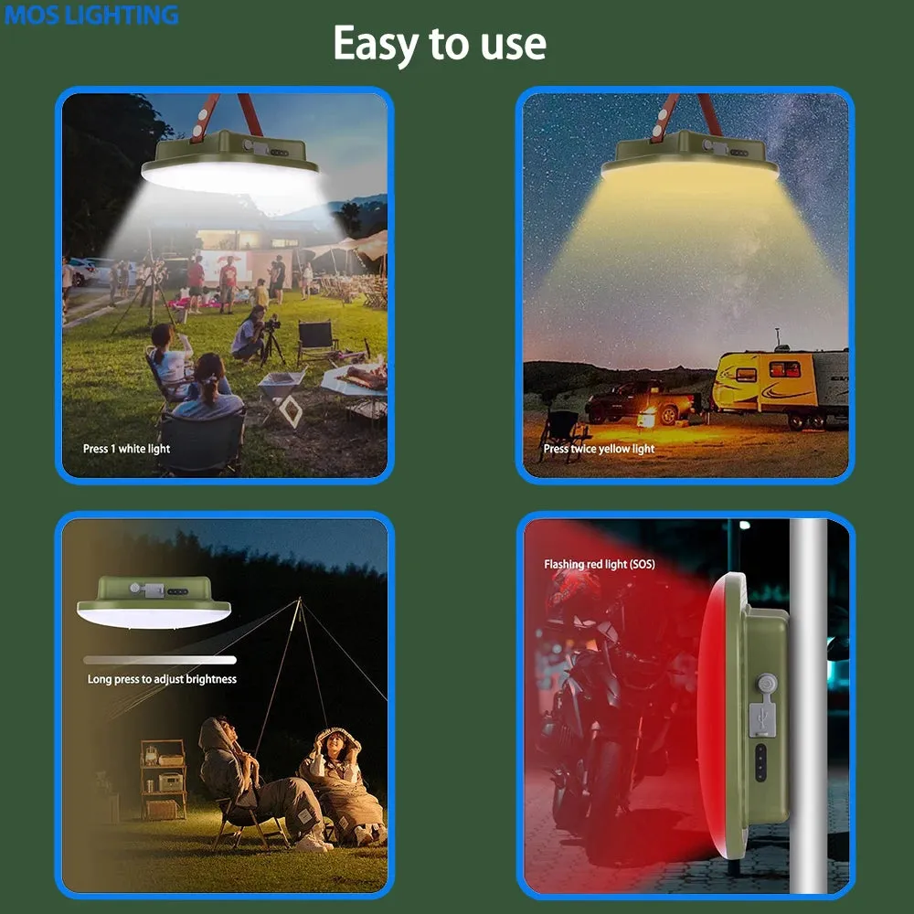 Rechargeable Portable Camping Lantern: Versatile LED Lighting for Outdoor Adventures