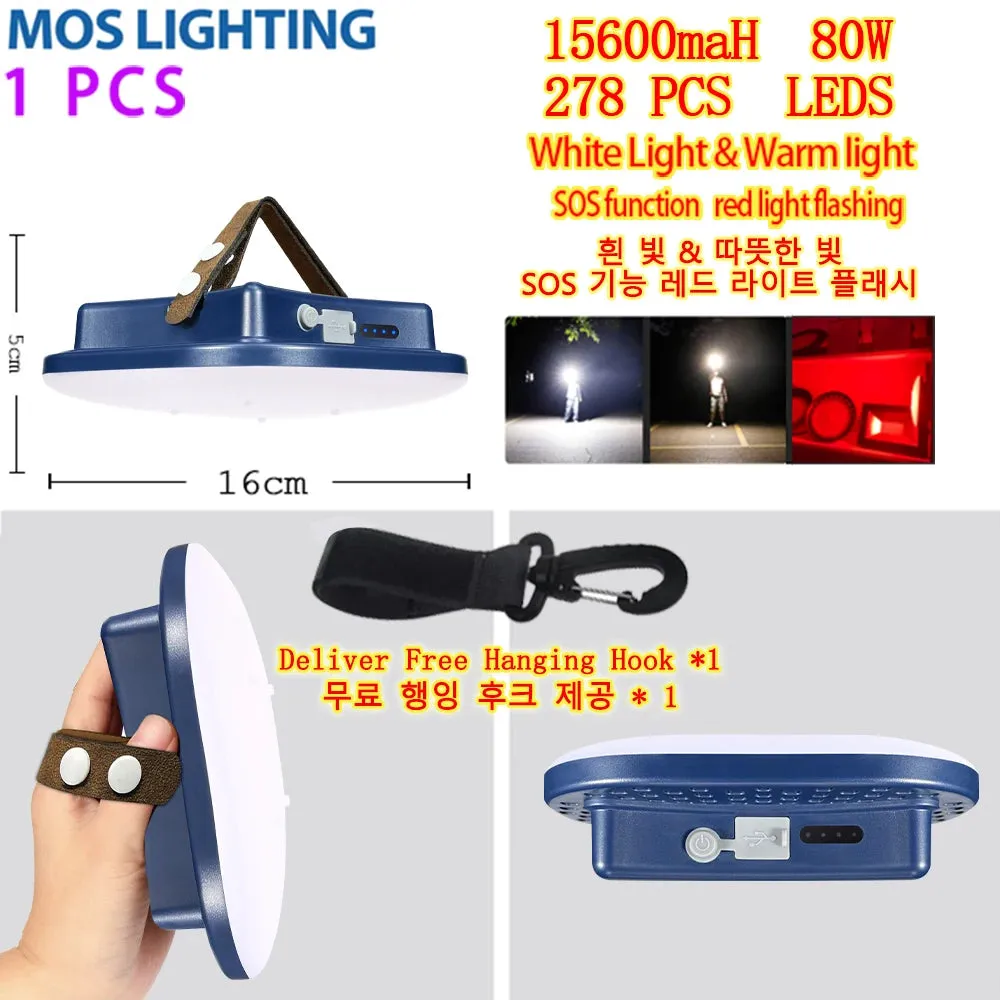Rechargeable Portable Camping Lantern: Versatile LED Lighting for Outdoor Adventures