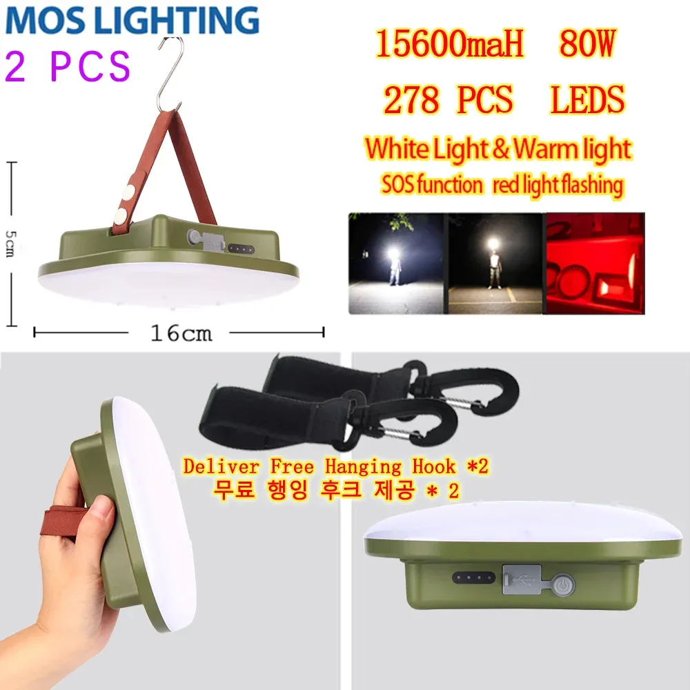 Rechargeable Portable Camping Lantern: Versatile LED Lighting for Outdoor Adventures