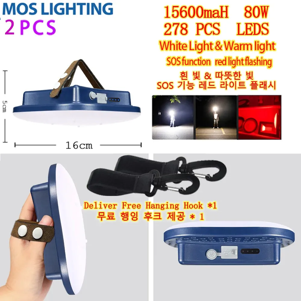 Rechargeable Portable Camping Lantern: Versatile LED Lighting for Outdoor Adventures