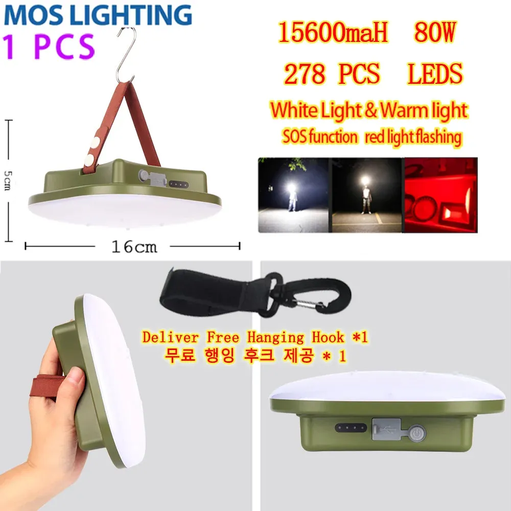 Rechargeable Portable Camping Lantern: Versatile LED Lighting for Outdoor Adventures