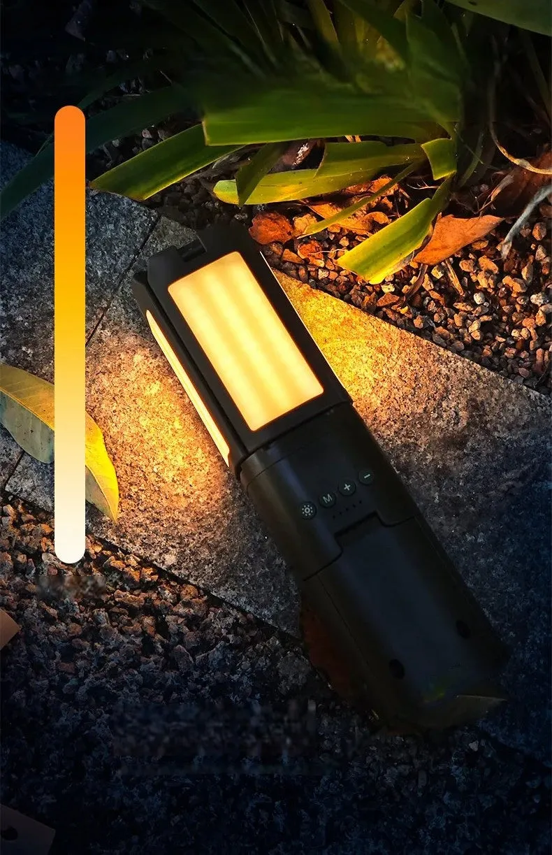 Rechargeable Telescopic Tent Light – Super Bright 14000mAh Magnetic LED Lantern for Hiking, Fishing, and Outdoor Activities