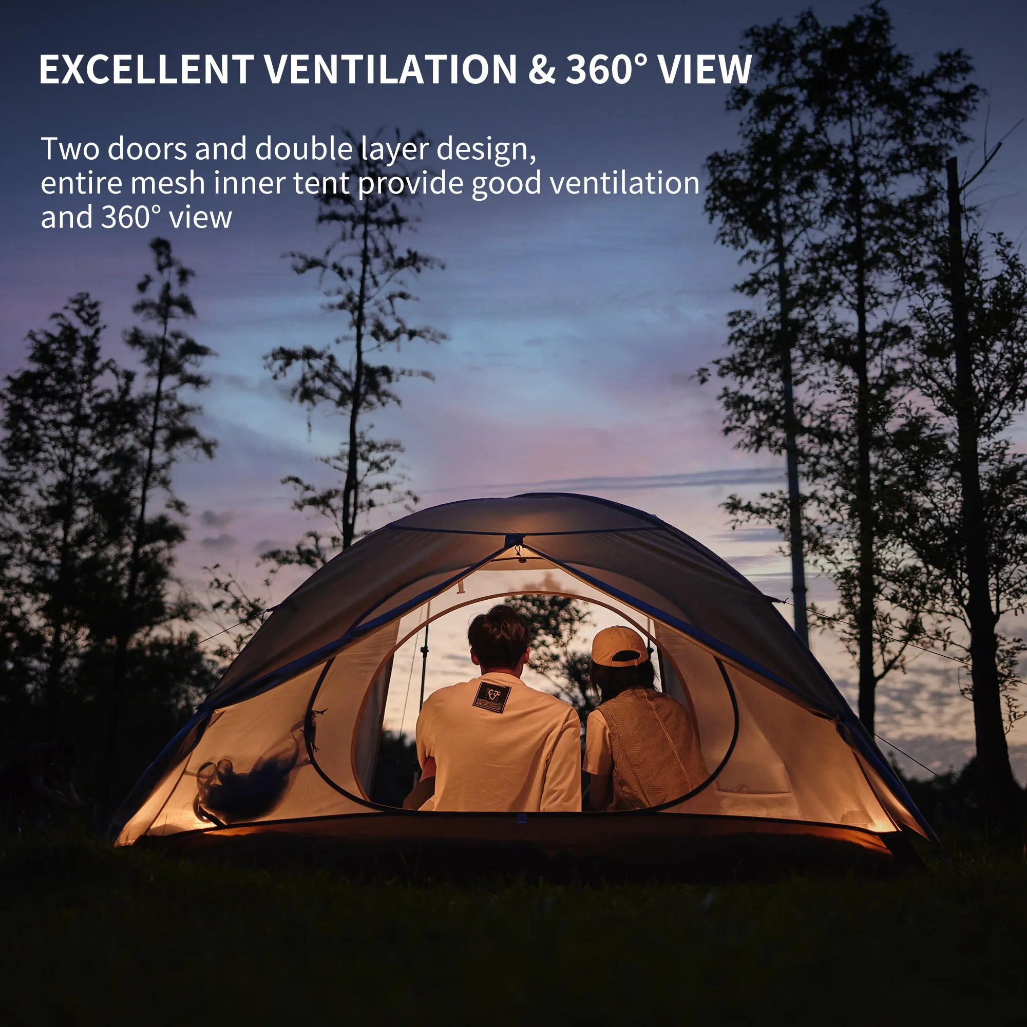 River Series 3 Budget-conscious Men Cloud Expansive variety Naturehike Tent