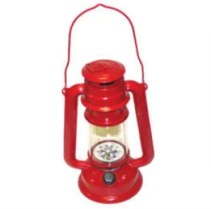 SALE LED RED Hurricane Lantern 15 Bulb FL805-15RD