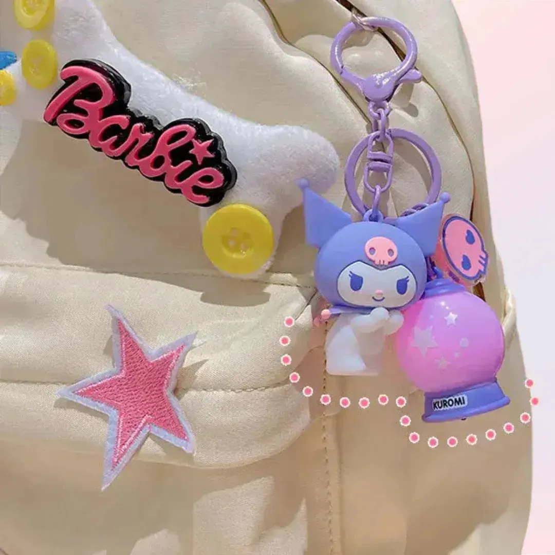 Sanrio Light Up Globe Keychain